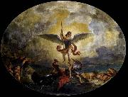 Eugene Delacroix, St Michael defeats the Devil